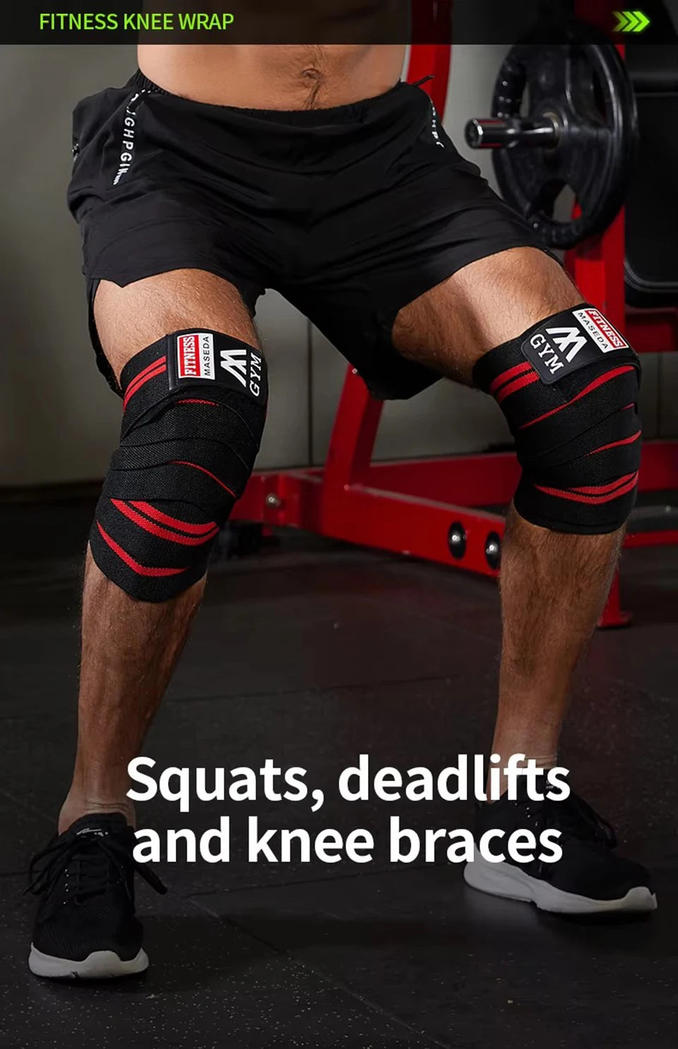 Venda de Rodilla Deportiva Unisex