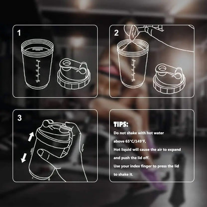 Shaker 3 en 1 para Proteína