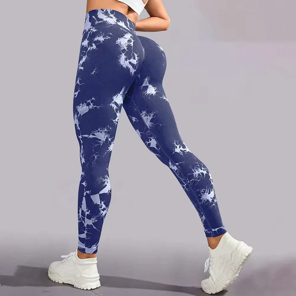 Mallas Seamless Tie-Dye Mujer