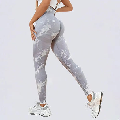 Mallas Seamless Tie-Dye Mujer