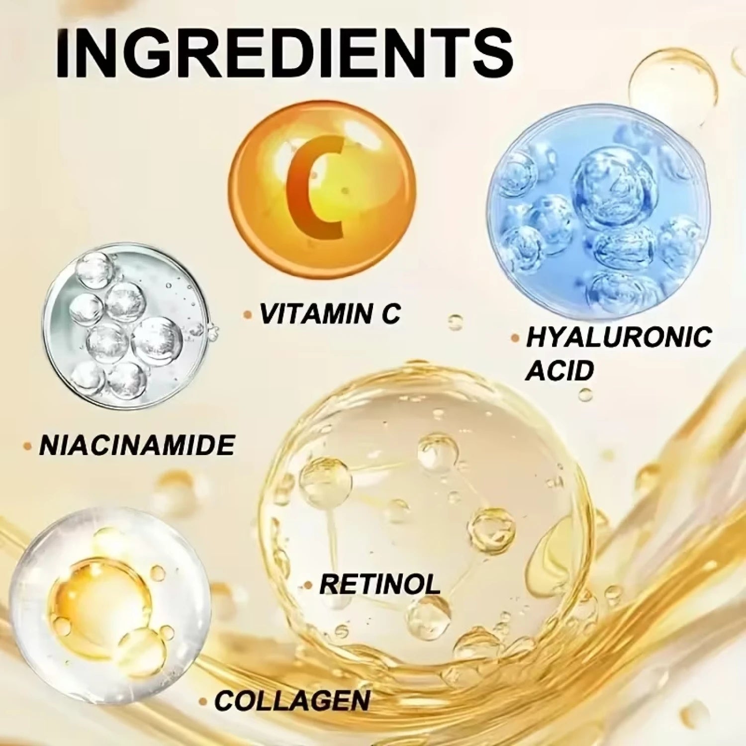 Crema antiarrugas con péptido de retinol y colágeno Crema facial hidratante 60g de vitamina E