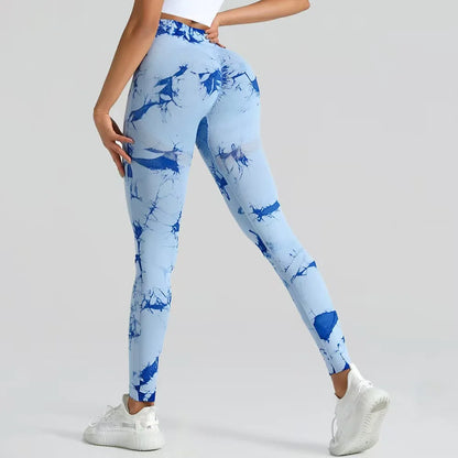 Mallas Seamless Tie-Dye Mujer