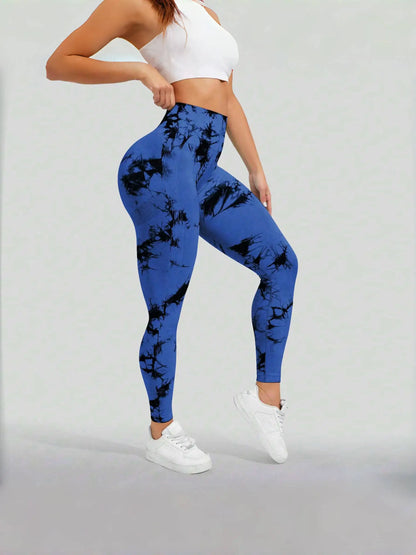 Mallas Seamless Tie-Dye Mujer