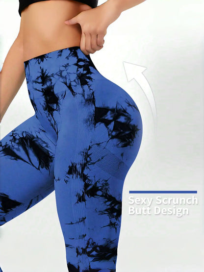 Mallas Seamless Tie-Dye Mujer