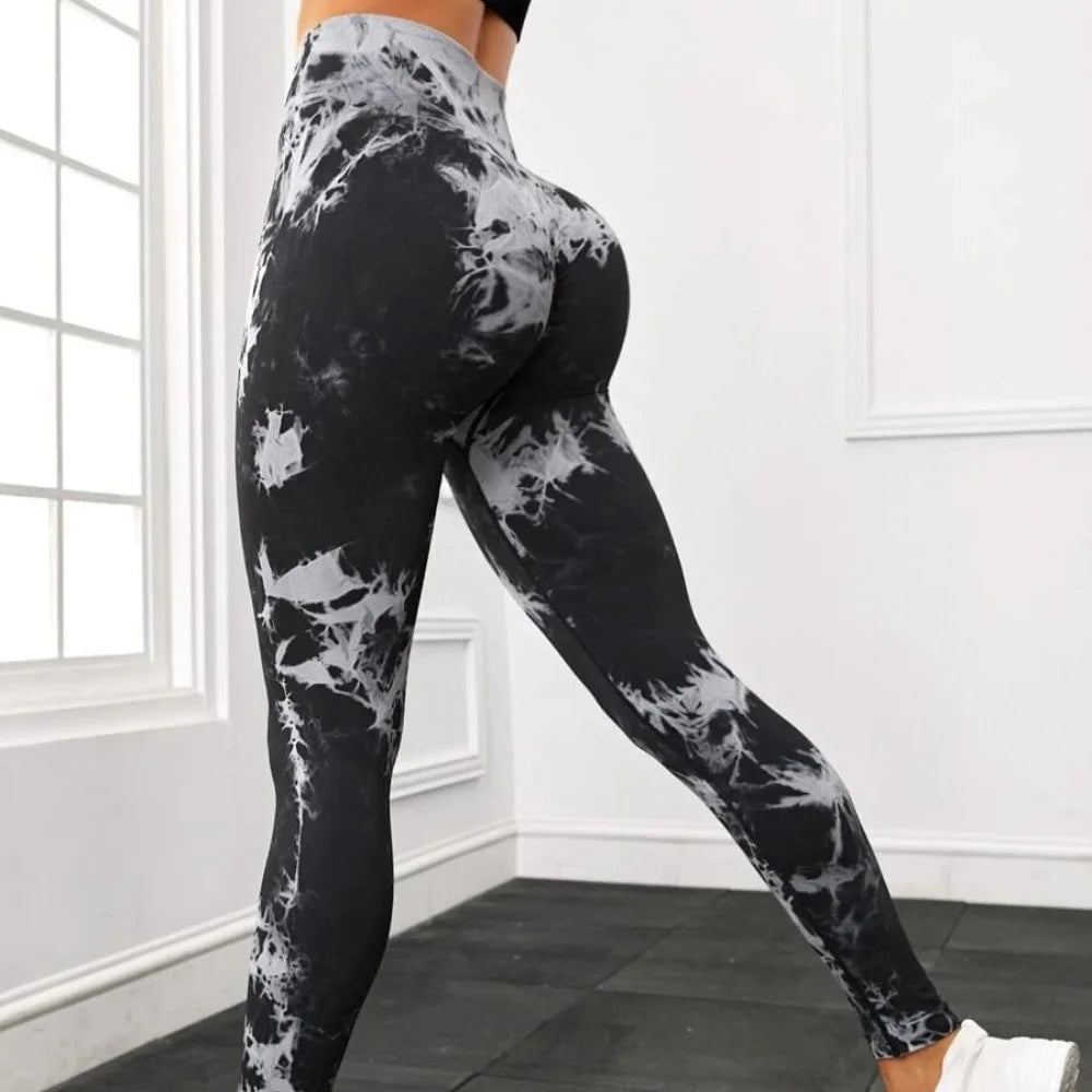 Mallas Seamless Tie-Dye Mujer