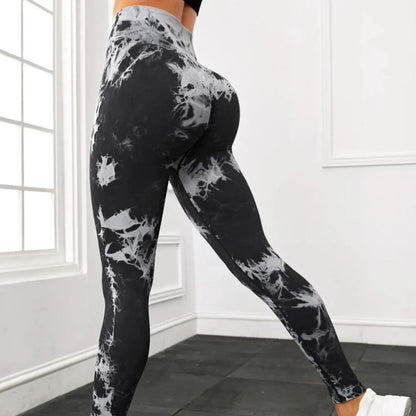 Mallas Seamless Tie-Dye Mujer