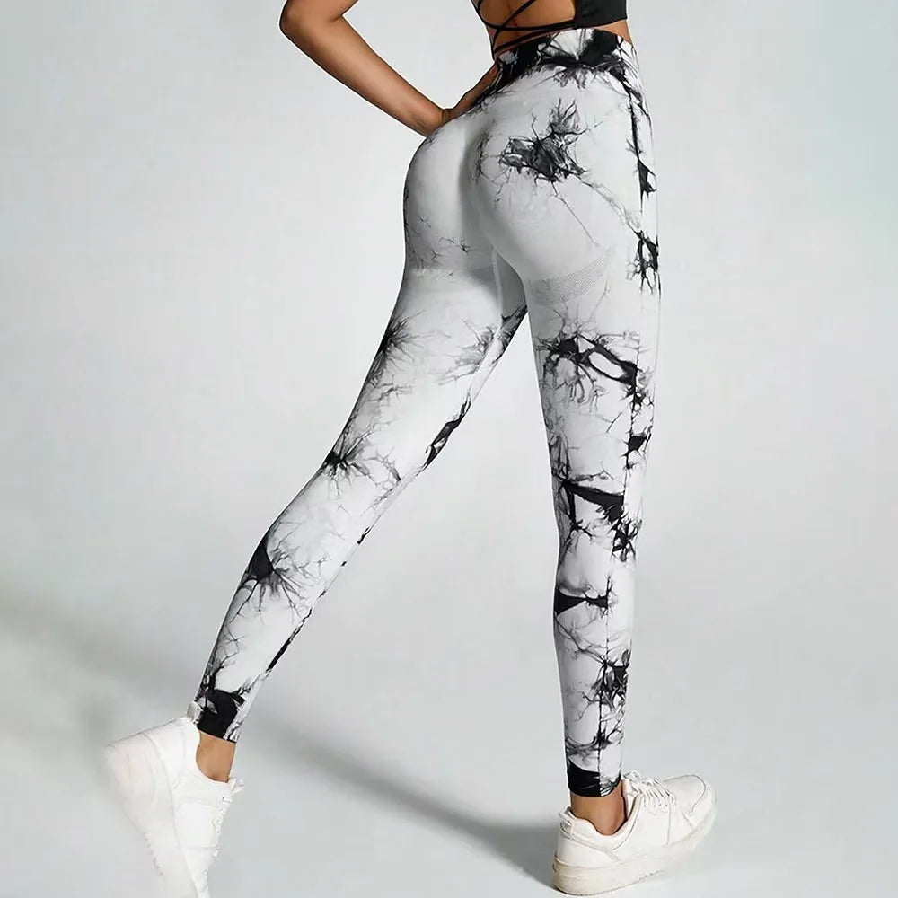 Mallas Seamless Tie-Dye Mujer