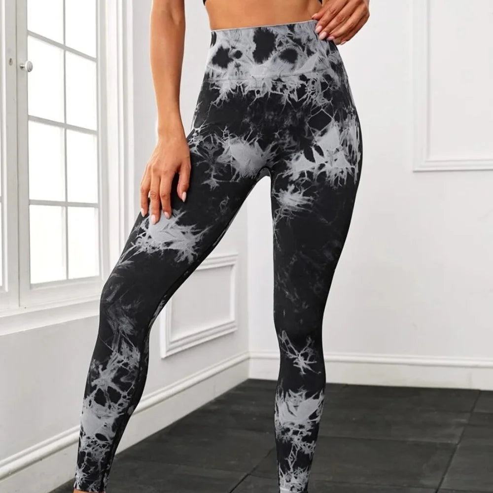 Mallas Seamless Tie-Dye Mujer