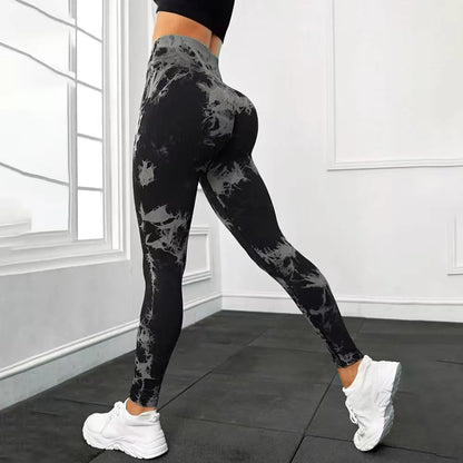 Mallas Seamless Tie-Dye Mujer