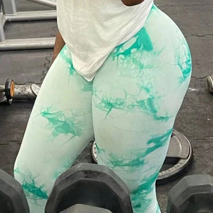 Mallas Seamless Tie-Dye Mujer