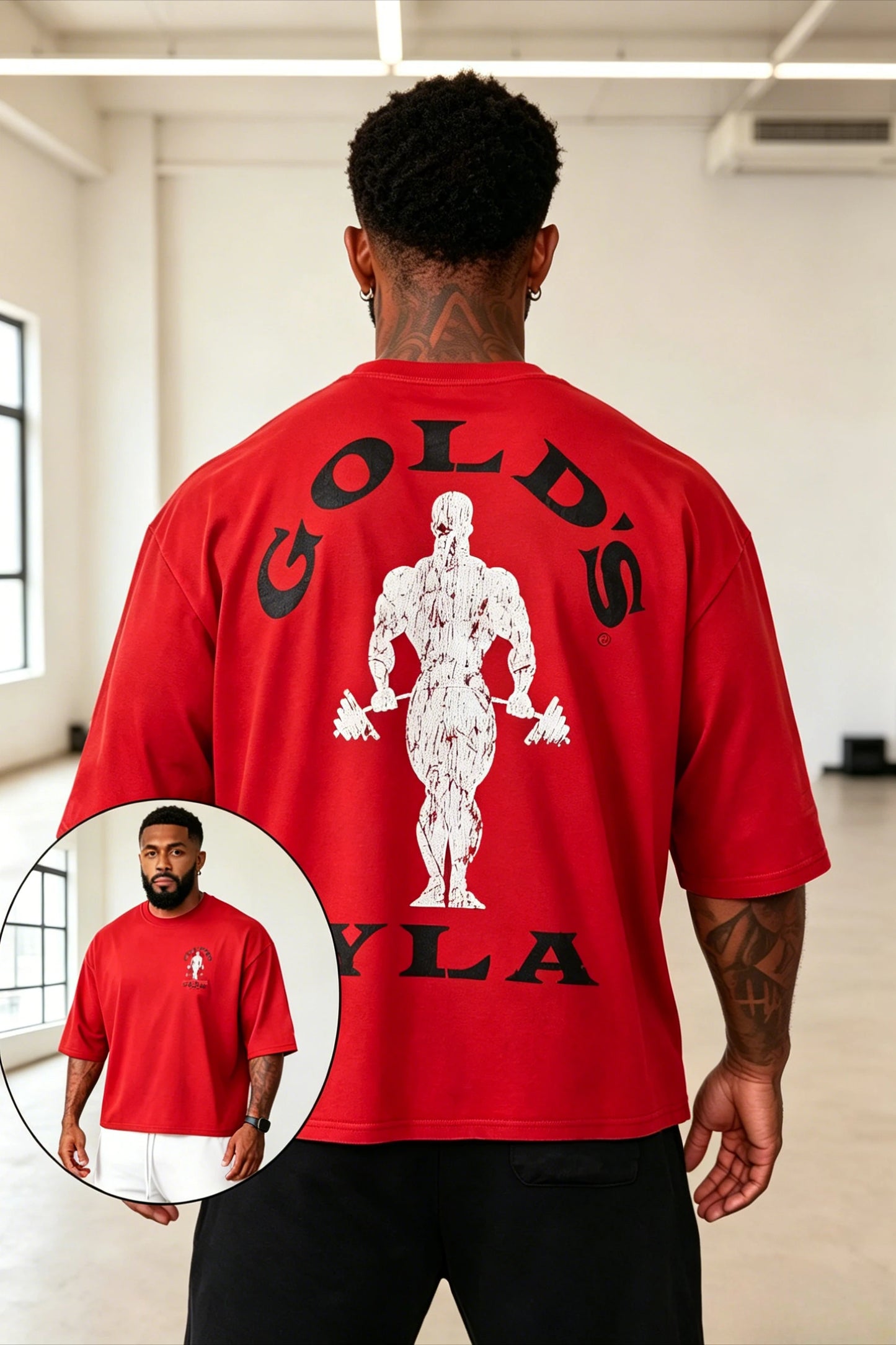 Camiseta Gold’s Gym Youngla