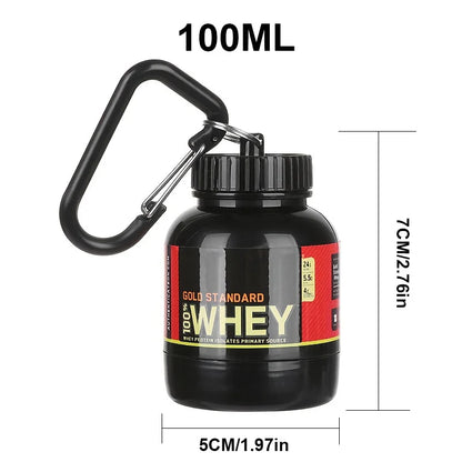 Bote Portátil para Proteína