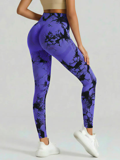 Mallas Seamless Tie-Dye Mujer