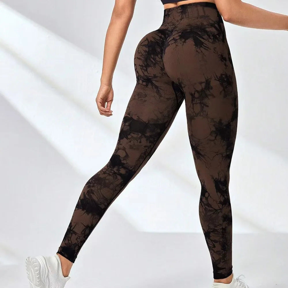 Mallas Seamless Tie-Dye Mujer