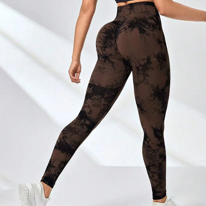Mallas Seamless Tie-Dye Mujer