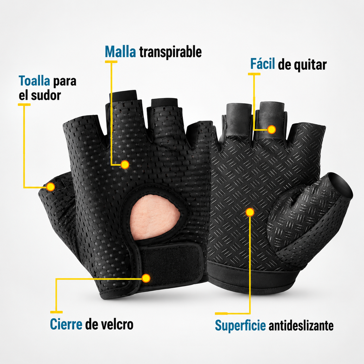 Guantes Fitness Unisex