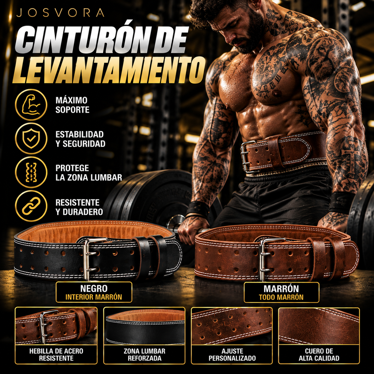 Cinturón de Levantamiento