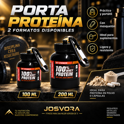 Bote Portátil para Proteína