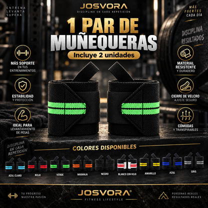 Muñequeras Fitness Ajustables