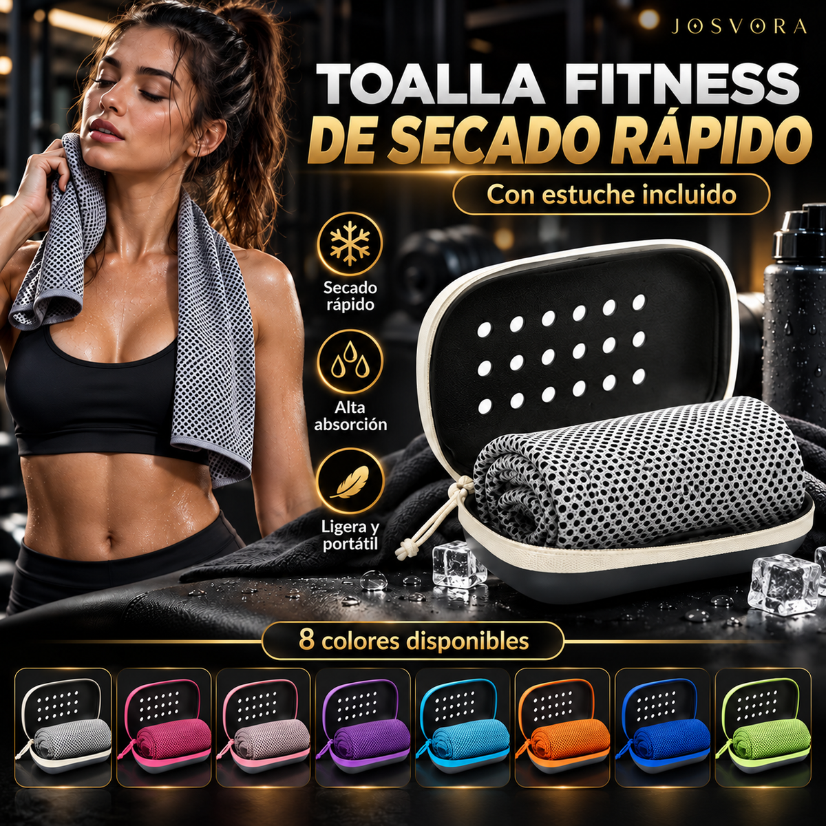 Toalla Fitness de Secado Rápido
