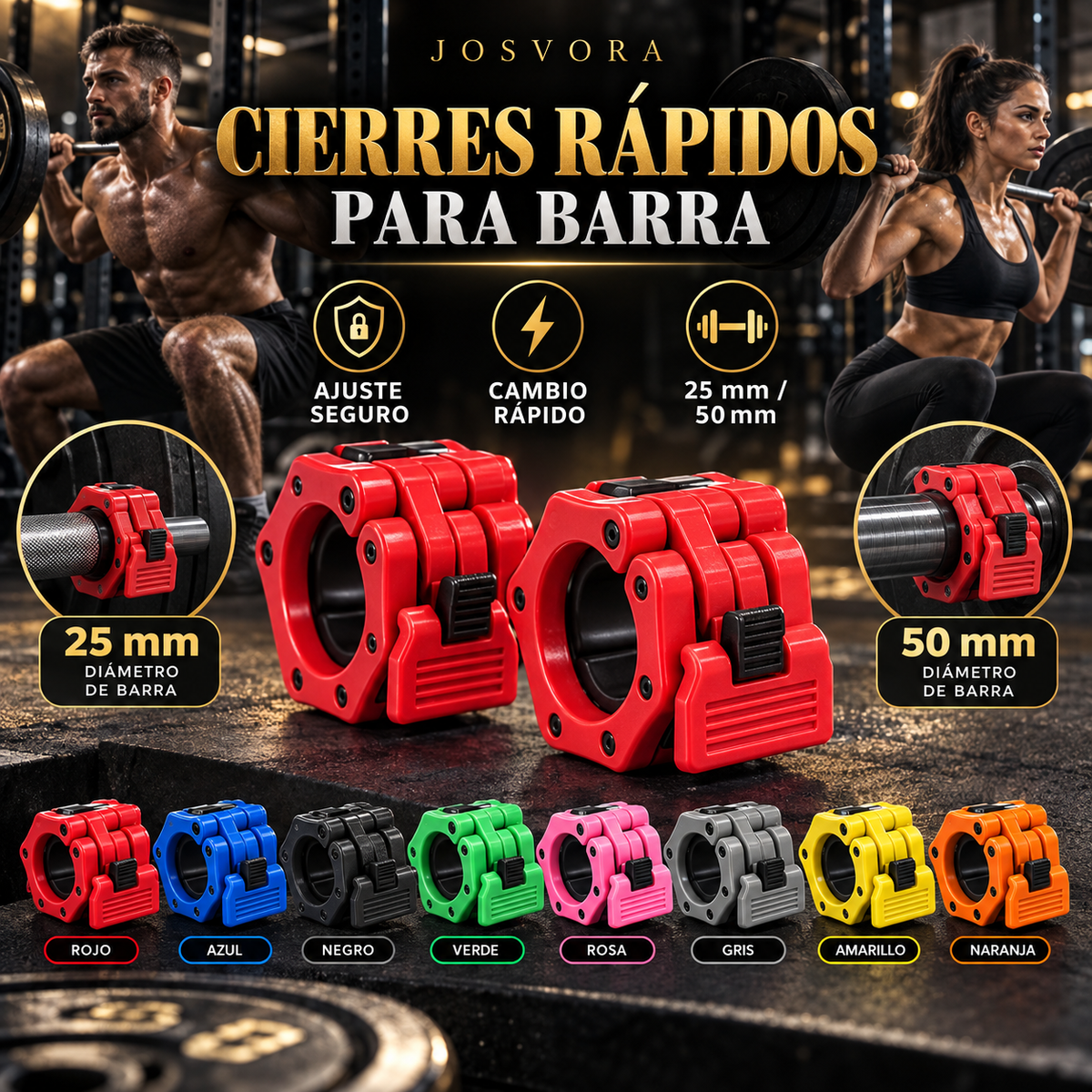 Cierres Rápidos para Barra