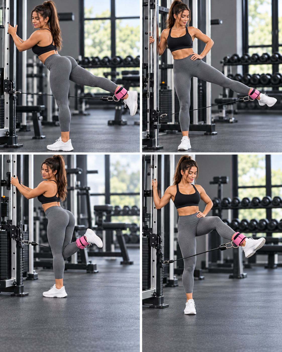 Tobillera de Polea Fitness