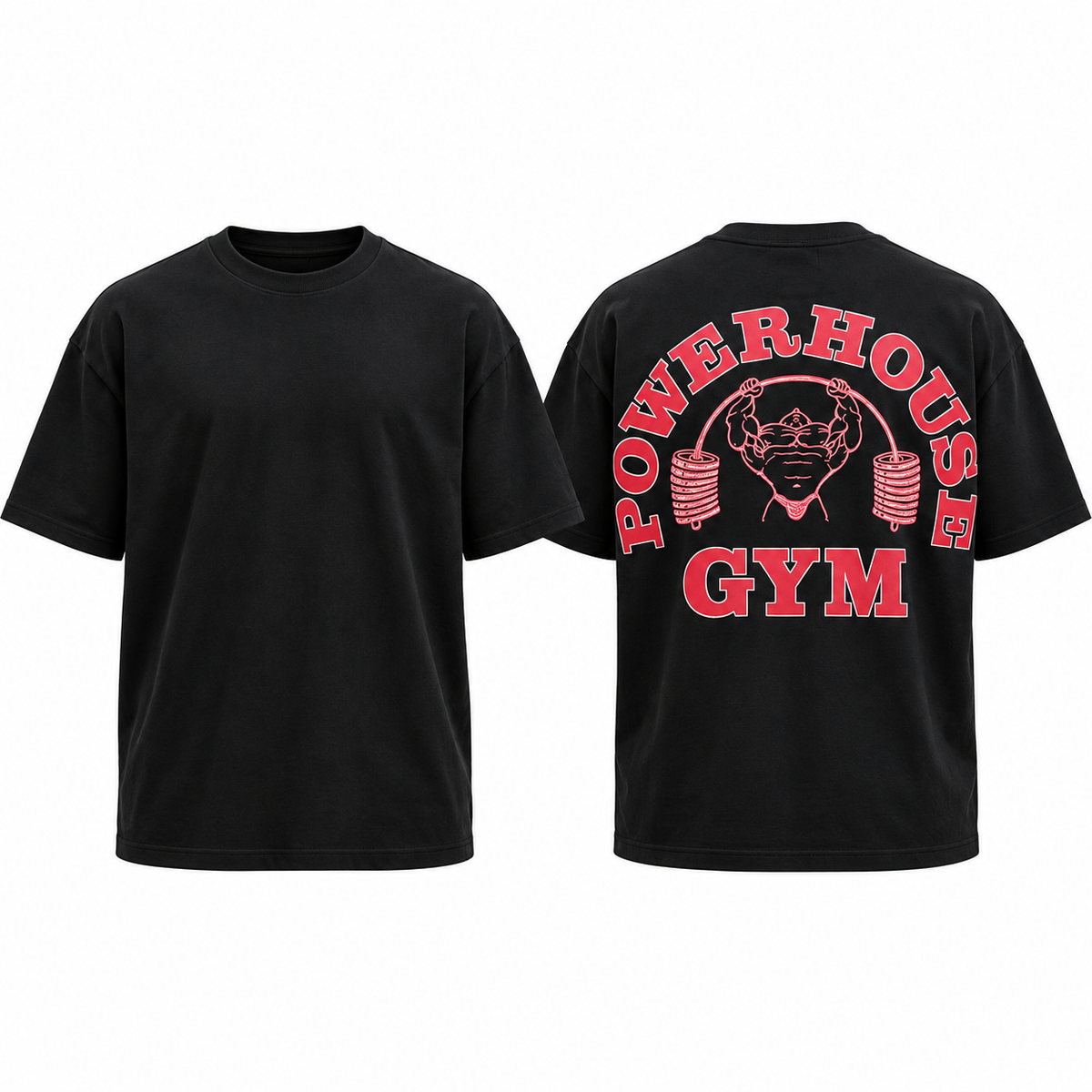 Camiseta Oversize Gym